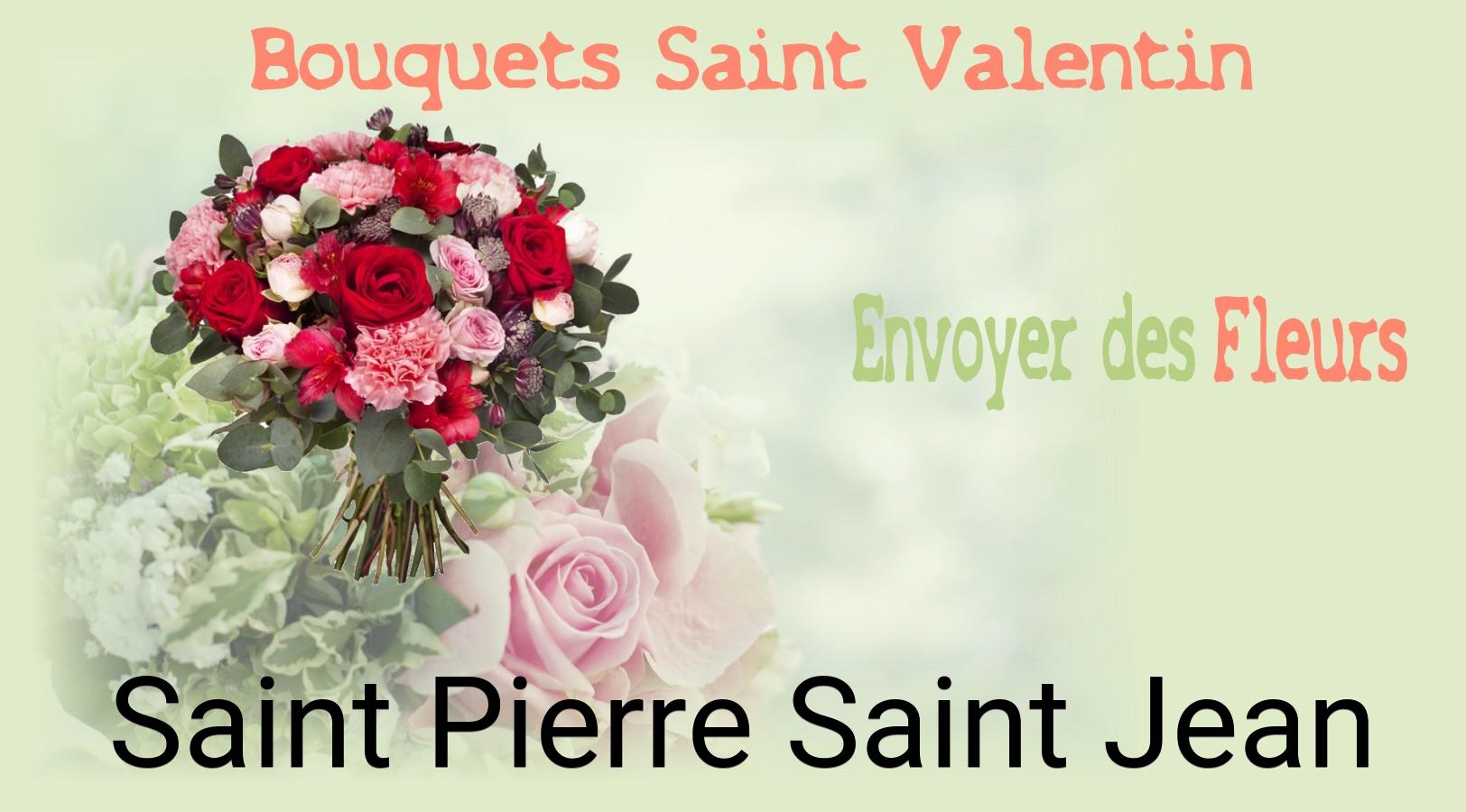Roses de Saint-Valentin livrées à Saint-Pierre-Saint-Jean
